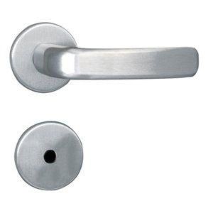 Fechadura banheiro Roseta Aço Mgm Stilo Cromado