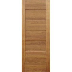 Porta de Madeira Externa BBB 7 Faixas Tauari - 210x100