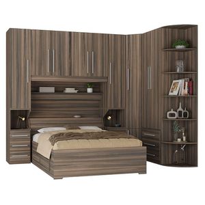 Dormitório Queen Size Completo 1219 San Remo