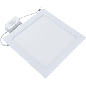 Painel Led 17 Embutir Quadrado 12w 3000k 100-240v Taschibra