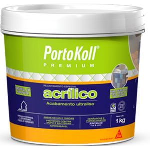 Rejunte Acrílico Premium Camurça 1kg Portokoll