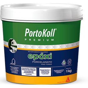 Rejunte Epoxi Champagne Porcelanato1 Kg Portokoll