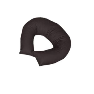Almofada De Amamentação Suede Marrom - Majú Decor