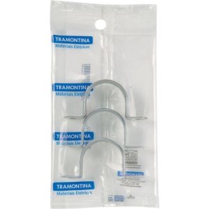 Abraçadeira Tipo U 3/4" - Embalagem Com 3 Unidades Tramontina