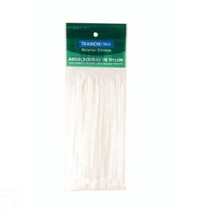 Abraçadeira De Nylon 190x3,4 Mm Tramontina Branca Tramontina
