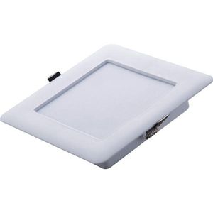 Plafon Led Tramontina Quadrado De Embutir Slim 1000 Lm 12 W Bivolt 6500 K Luz Branca