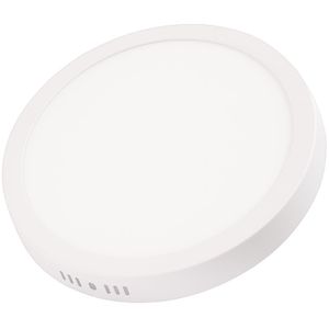 Plafon Led Tramontina Redondo De Sobrepor 18 W Bivolt 3000 K Luz Amarela