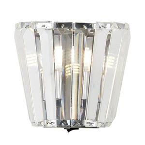Arandela Cristal Diamante 170mm 1xg9 - Blumenau
