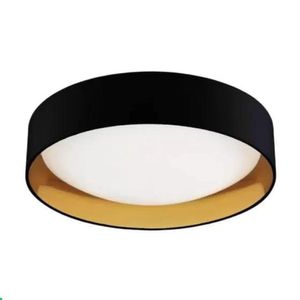Plafon Moon Led Redondo 420mm 24w - Bi-volt 3000k 3000k Amarela