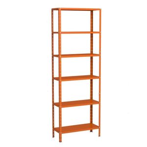 Estante Aço 6 Prateleiras Livros Cozinha Quarto Eaf013