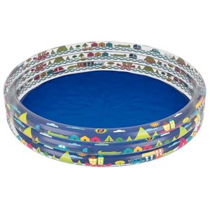 Banheira Inflável Infantil Fundo Do Mar 450 Litros Mor