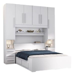 Dormitório De Casal Completo 1220 Branco
