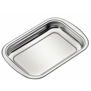 Assadeira Tramontina Cosmos Retangular Em Aço Inox 52cm 7,2L