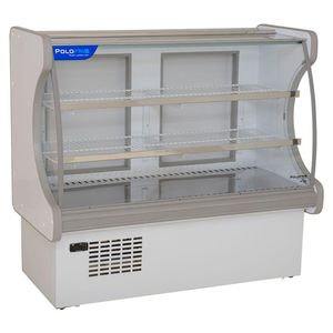 Vitrine Refrigerada Para Doces 1,50mt Polofrio Vitrine Pop Luxo 1,50 Branco 110v