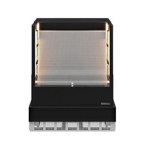 Vitrine Aberta Refrigerada Gourmet Ggea100 Gelopar Balcão Refrigerado Preto 220v