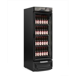 Cervejeira Porta De Vidro Grb57vpr Gelopar Expositor 572l Preta 220v