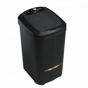 Tanquinho Lavadora De Roupas 20,5 Kg Black Newmaq Preto 220V