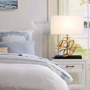 Abajur / Luminária De Mesa O'thentique Modelo The Wave Branco