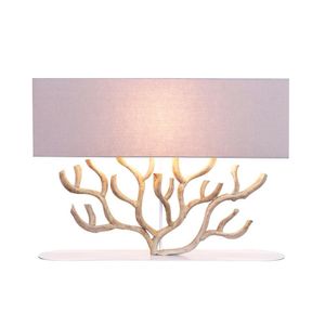 Abajur / Luminária De Mesa O'thentique Modelo Coral De Fogo