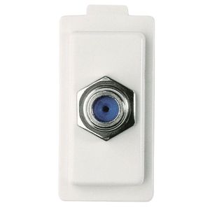 Módulo Tomada Tv/sat Coaxial Direta Cor Branco Tramontina