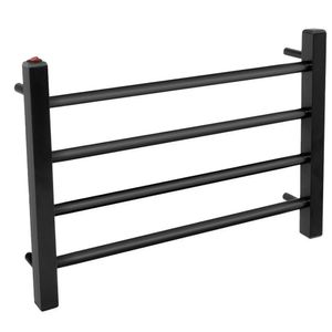 Toalheiro Térmico 1 Toalha Com Fio Lado Esquerdo Classic Uno02b Toalheiro Unitário Preto Bivolt