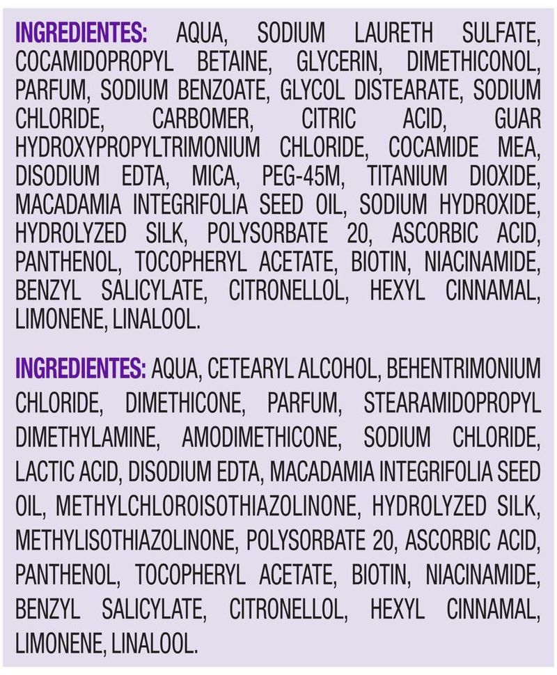 Kit-Shampoo-300ml---Condicionador-190ml-Seda-Liso-Perfeito-Com-Vitamina-C-Oleo-de-Macadamia-e-Protei