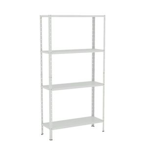 Estante Aço 4 Prateleiras Eaf006 Branca