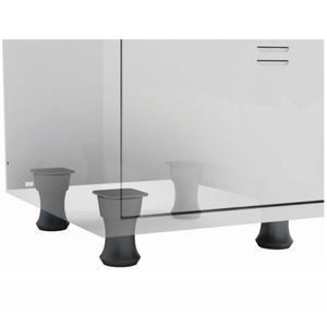Armário Roupeiro Aço 4 Portas Guarda Volume Ea701 Cinza