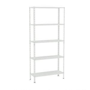Estante Aço 5 Prateleiras Eaf005 Branca