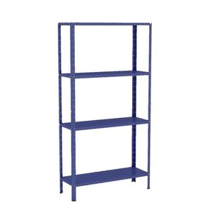 Estante Aço 4 Prateleiras Eaf006 Azul