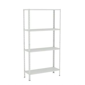 Estante Aço 4 Prateleiras Eaf006 Branca