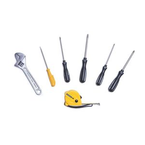 Kit De Ferramentas Com Chaves De Fenda Chave Ajustável E Trena 7 Peças Tramontina