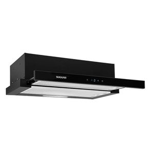 Depurador De Ar Suggar De Embutir 60Cm Preto 110v De61thpt