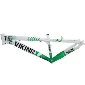 Quadro Aluminio Dirt Jump Tuff 25 Aro 26 Br/Ver Viking x