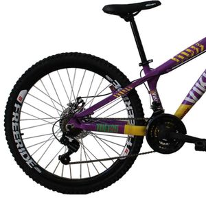 Bicicleta Viking X TUFF25 Freeride Aro 26 Freio a Disco