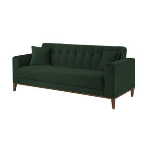 Sofa Liverpool 3 Lugares 195Cm Talento Móveis Verde