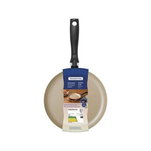 Panquequeira Tramontina Turim Interno E Externo Em Antiaderente Starflon Max Vermelha 18 Cm