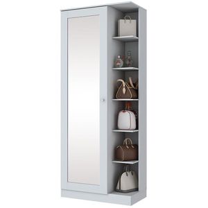 Sapateira Duetto 1 Porta Henn Branco