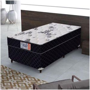 Box Gazin Supreme D-28 0,88x1,88 630001 Preto Com Branco