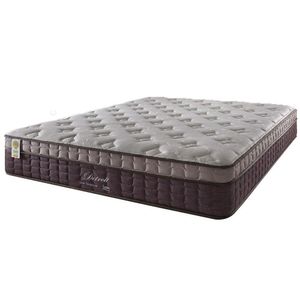 Colchão Casal Detroit Molas Ensacadas Visco Gel Pillow In Marrom