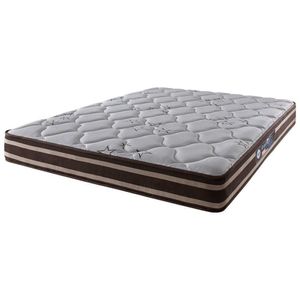 Colchão Viúva Oakland Espuma D70-d28 Dupla Face 128x188x24cm Marrom