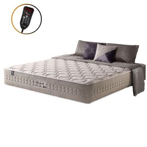 Colchão Casal Phoenix Molas Ensacadas Magnético Massageador Cinza