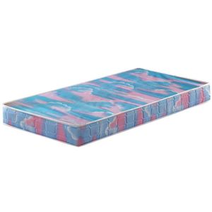 Colchão Berço Baby New York Espuma D18 Liso 70x130x8cm Azul