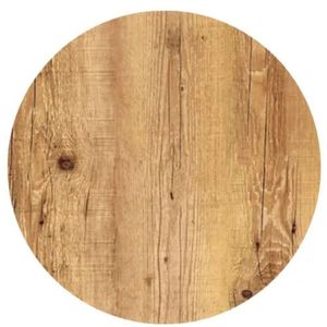 Tampo Em Mdf 18mm Redondo 90 Cm - Antiquá Cor Marrom