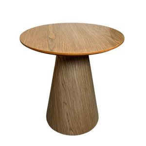 Mesa Cone Nogueira Tampo 41cm Marrom