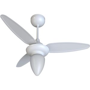 Ventilador de Teto Ventisol Wind 3 Pás Inverter Bivolt Branco