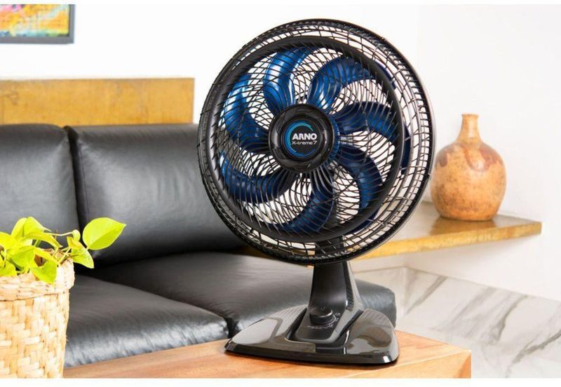 Ventilador-de-Mesa-Arno-X-treme-7-Pas-40cm-VE70-110V-Preto-e-Azul