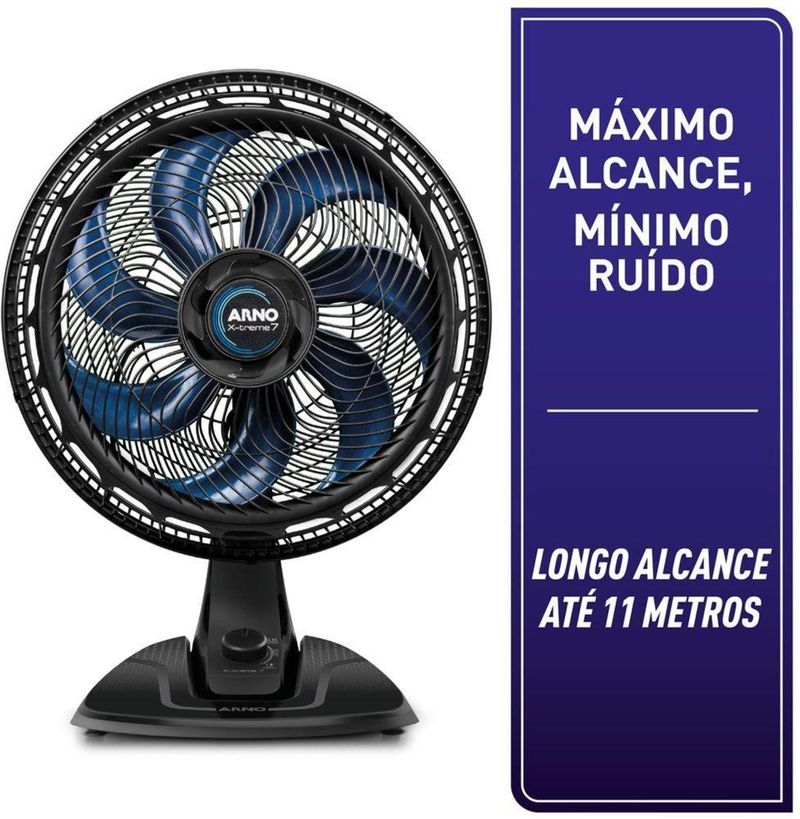 Ventilador-de-Mesa-Arno-X-treme-7-Pas-40cm-VE70-220V-Preto-e-Azul