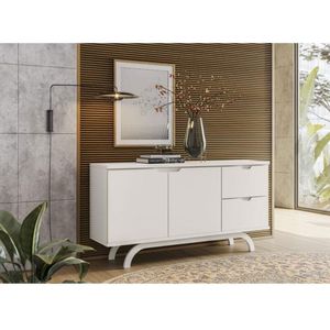 Aparador Buffet Ambiente Vicenza Off White - New Ceval