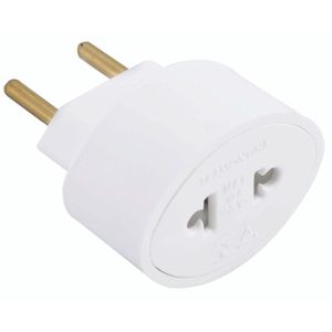 Adaptador Conversor 2p 10 A 250 V Tramontina Branco Tramontina